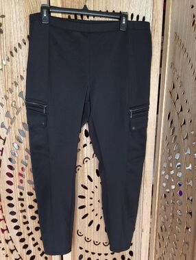 Juicy Couture Black Scuba Like Leggings